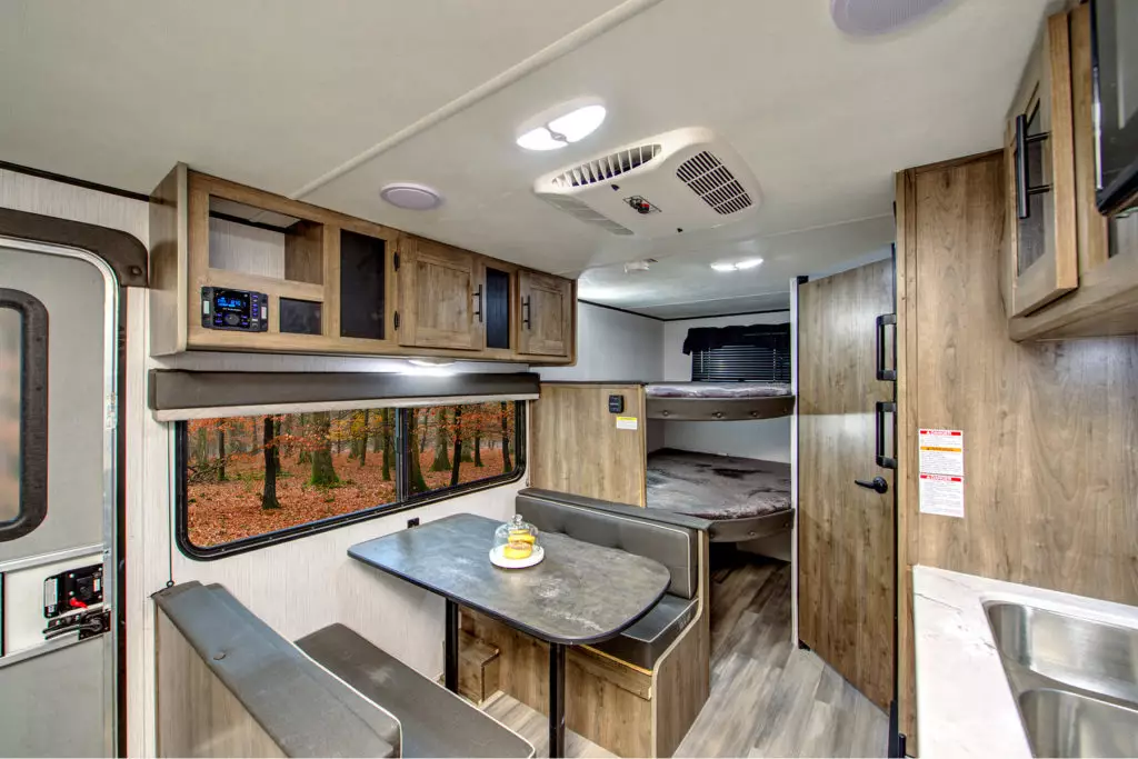 travel trailer with bunk beds under 5000 pounds