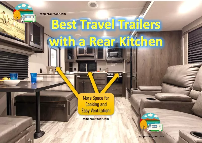 5 Best Rear Kitchen Travel Trailers - Camper Outdoor