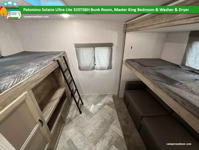 2023 Bunk Travel trailer with mid bunk room