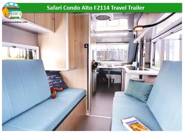 alto f2114 travel trailer with bathroom under 2500 pounds